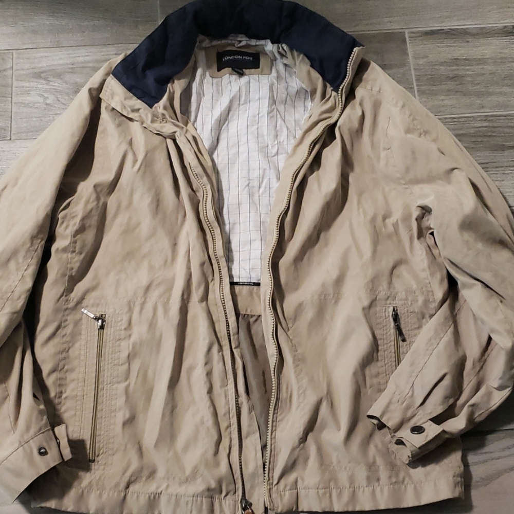 London Fog jacket size M with hood